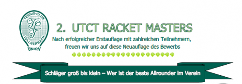 2. UTCT Racket Masters