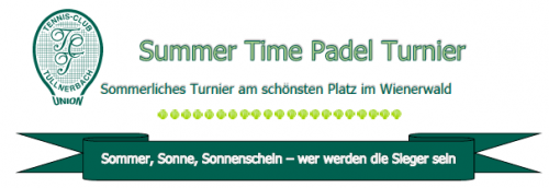 Summer Time Padel Turnier